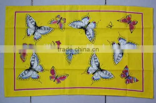 Stock Towel Multi Color Fiesta Colors Print Cotton Kitchen Towel Set Dish Towel photo-3
