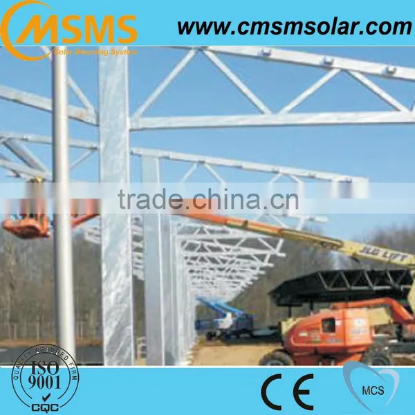 30kw Aluminum Carport Solar Panel Mounting Frames With Structure photo-5
