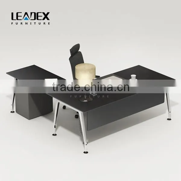 Customized Modern High End L-shape Executive Office Furniture photo-3