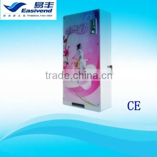Battery Powered Women Sanitary Pad Vending Machine for Hot Sale