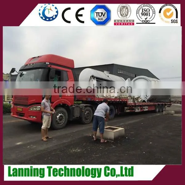 2016 Automatic New Gereation High Oil Output Waste Tire Recycling to Oil Plant photo-6
