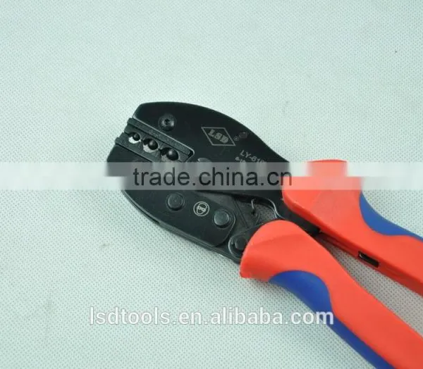 Non-insulated Cable Links,wire Terminal Crimper for 4-6,6-10,10-16mm2 LY-616TD photo-3