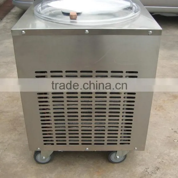 Professional One Pan Ice Crem Frying Machine /fried Ice Cream Machine for Sale photo-3