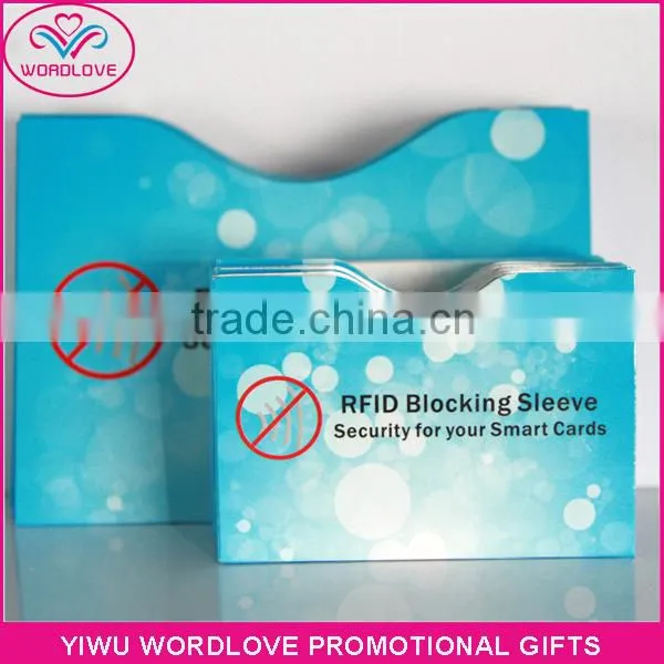 RFID Credit Card Shield, Anti Data Theft Aluminum Foil RFID Blocking Sleeves For Bank Card photo-4