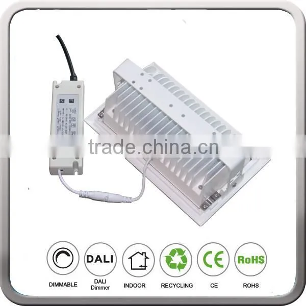 Ceiling Recessed Pandent Mounted 45w 4000LM Rectangular Rotating LED Downlight for Shops With CREE COB Meanwell Driver photo-4