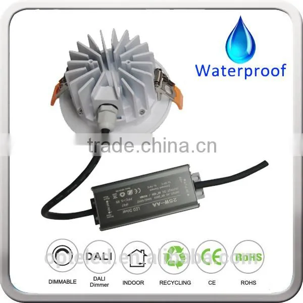 Waterproof Led Downlight With Cutout 90mm IP65 Led Downlight Dimmable Downlight Led for Bathrom Use photo-2
