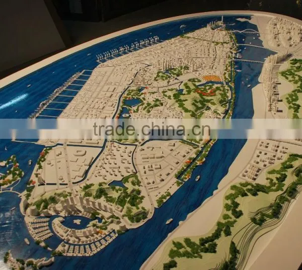 Island Area Urban Planning Model for Real Estate Developement Exhibition photo-3