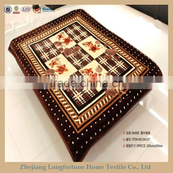 Manufactory Walmart China Home Textile Wholesale Super King Size Mink Blanket photo-5