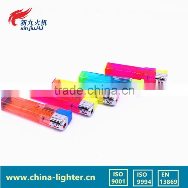 OEM Available Colorful Resuable Plastic Butane Lighter Refillable Lighter photo-3