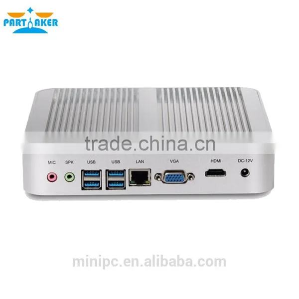 Partaker Haswell Intel Core i3 4010U Desktop Computer Mini PC Fanless NUC 4K HTPC With 8G RAM 320G HDD photo-6