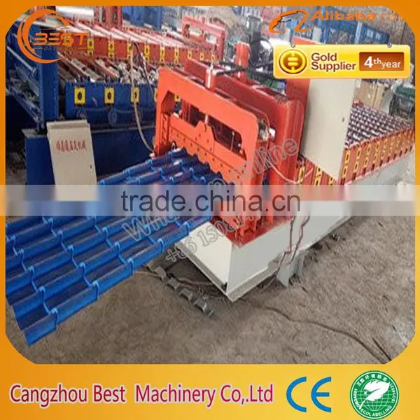Metal Roofing Tile Rolling Forming Machine photo-2