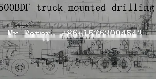 BZC500BDF Truck Mounted Water Well Drilling Rig photo-3