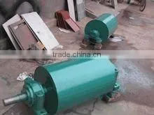 Permanent magnetic conveyor head pulley