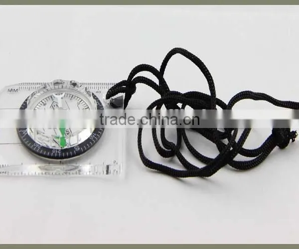 Transparent White Color and Acrylic Plastic Case Material Military Compass photo-2