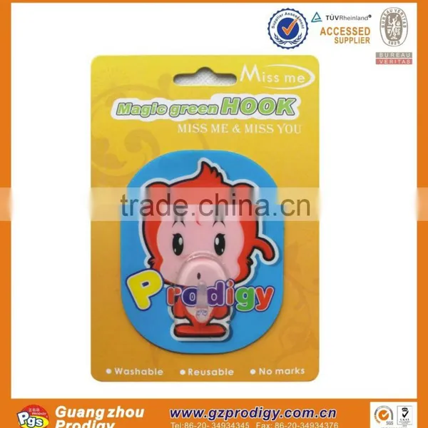 High Quanity Reusable Small Decorative Monkey Hook Magic Hook photo-6
