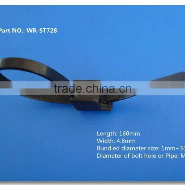 CE RoHSnylon Cable Tie of Plastic Fasteners