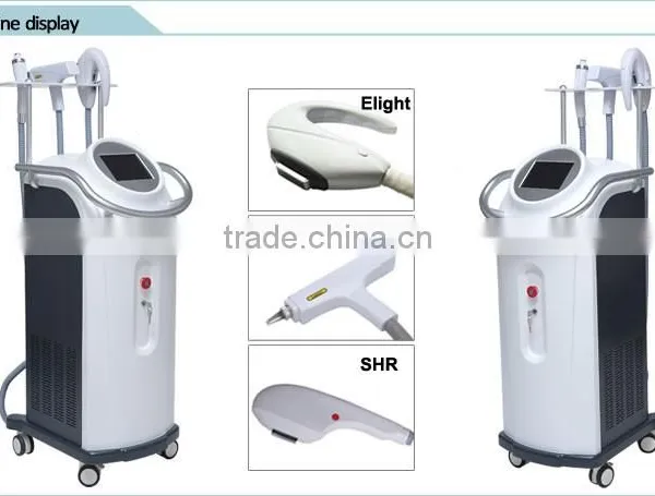 Mutifunctional Elight SHR YAG Laser for Hair Removal Tattoo Removal Skin Rejuvenation Beauty Machine photo-2