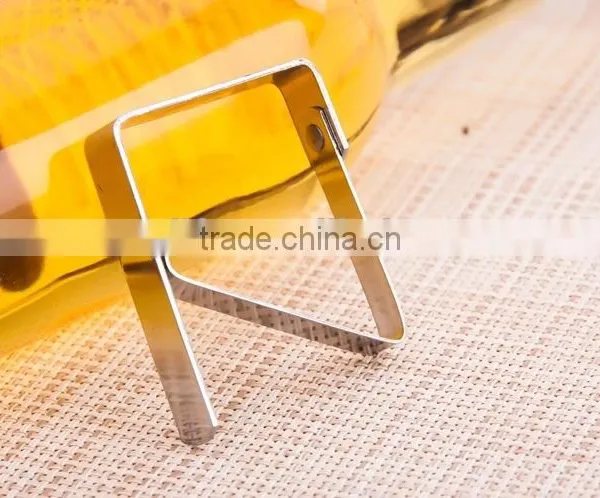 Wholesale Household Items Metal Tablecloth Weight Clip Tablecloth Clamps Holder photo-3