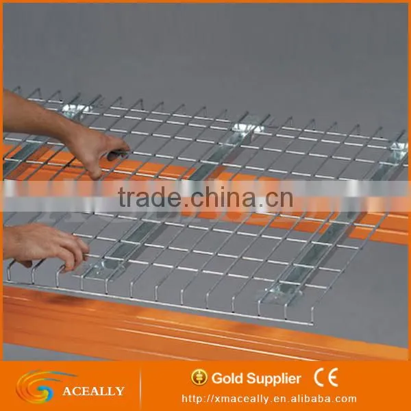 ACEALLY Industrial Stainless Galvanized Wire Mesh Deck for Warehouse Storage photo-3