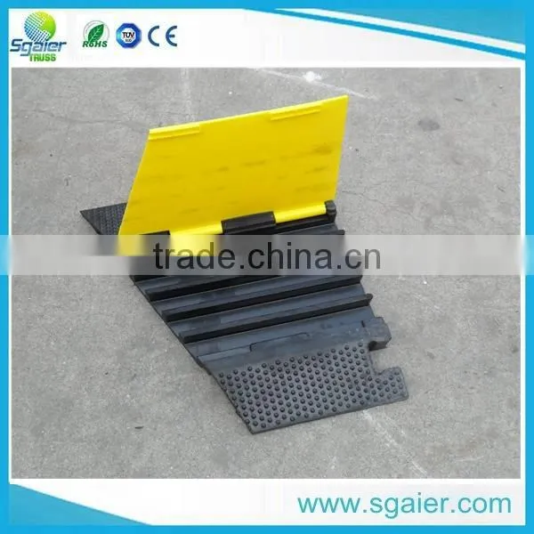 5 Channel Cable Protector Corner (22.5degree) Rubber Cable Ramp photo-2