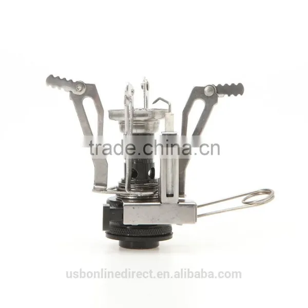 Mini Stove Portable Outdoor Picnic Gas Stove Foldable Camping Stove Steel Ultralight Backpacking Canister photo-5
