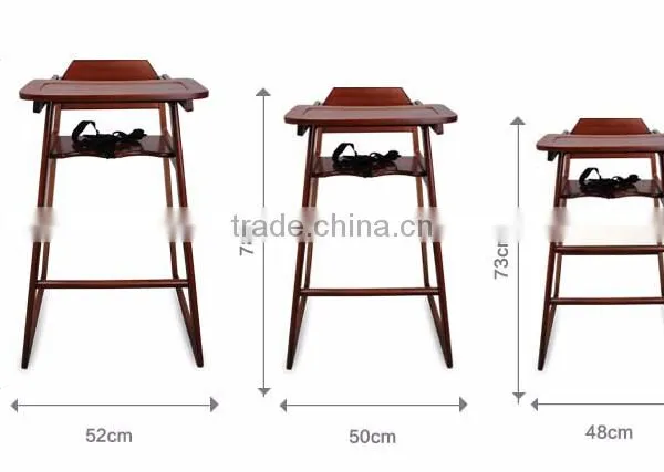 Baby Wooden Dinning Chair Wood Highchair photo-4