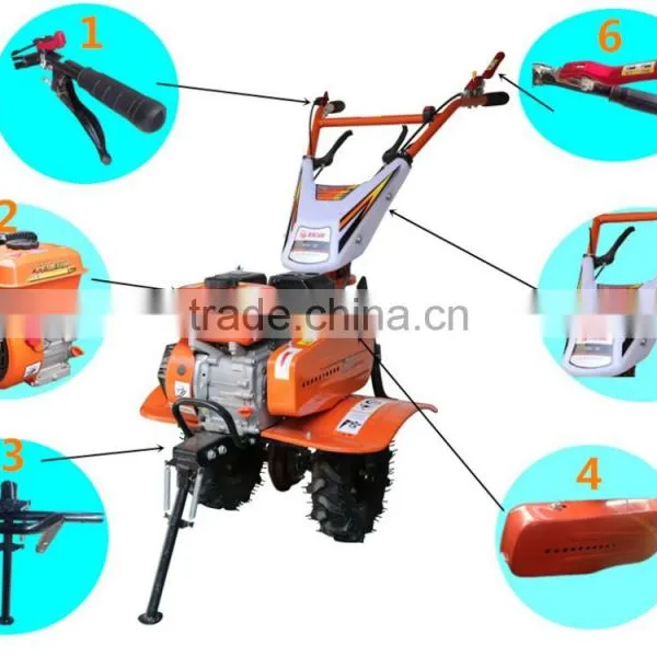 7HP Agric Tiller The Green Machine Weeder Cultivator Tiller Price photo-6