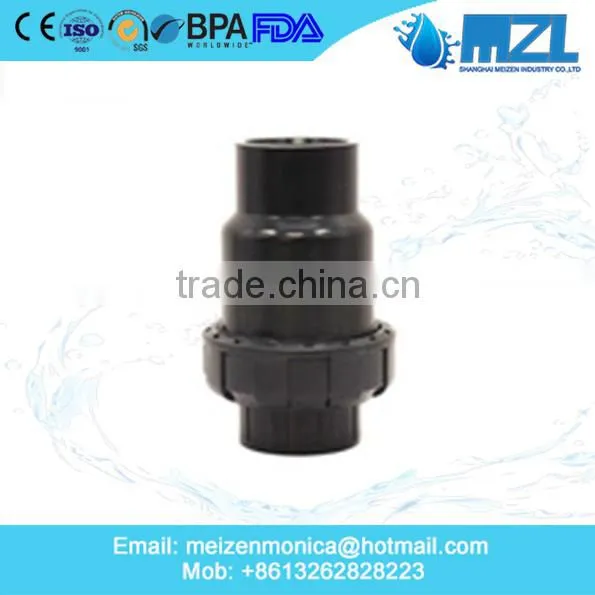 PVC UPVC PVDF Plastic Ball Check Valve Hot in Sale photo-2