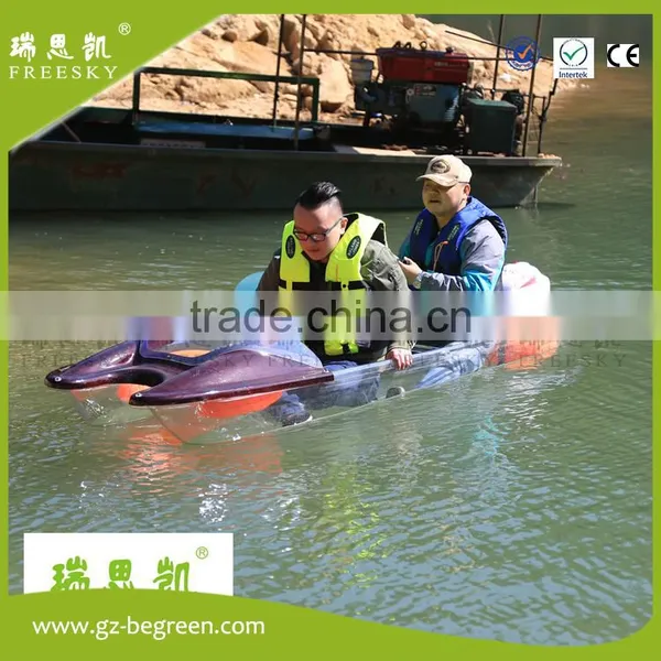 Cheap Transparent Clear Speed Remote Control Boat for Sale photo-3