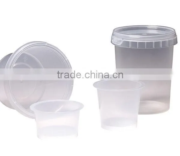 310ml IML PP Plastic Clear Fruit Bowl, Clear Bowl for Soup/Fruit photo-5