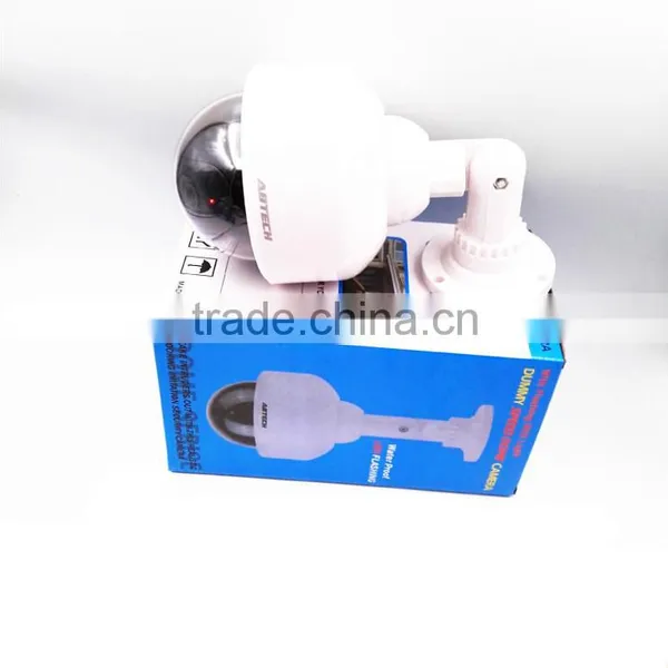 Wireless Dummy Speed Dome Security Camera, Waterproof LED Flashing Red Light Realistic CCTV Camera For Wholesale photo-3