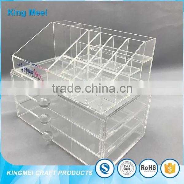 2017 Custom High Quality Acrylic Drawer Cosmetic Display photo-5