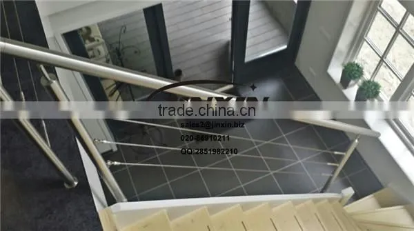 JINXIN 304/316/316L Good Looking Stainless Steel Cable Railing Systems Cable Railing Hardware photo-4