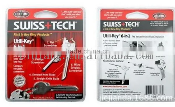 Creative Outdoor Present Six in One Portable Key Knife photo-5