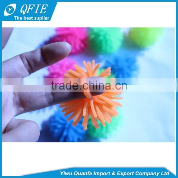 Cheap 2 Inches TPR Small Light up Squishy Puffer Ball Toy for Coin Machine photo-6