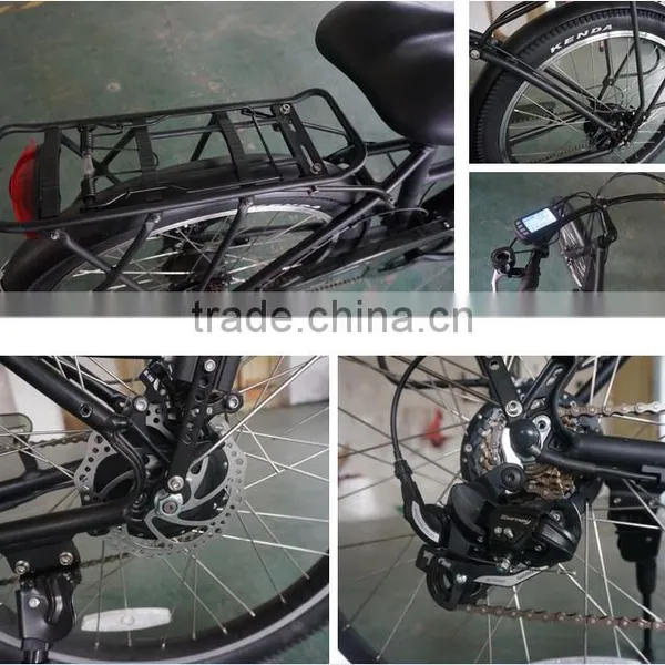 2017 Newly Design 26 Inch Aluminum Electric Beach Cruiser Bike photo-5