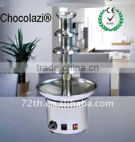 4 Tiers Stainless Steel Chocolate Fountain Free Shipping Buffet Ware