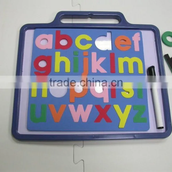 Magnetic Arabic Alphabet & Numbers Foam Puzzle With White Boards photo-4