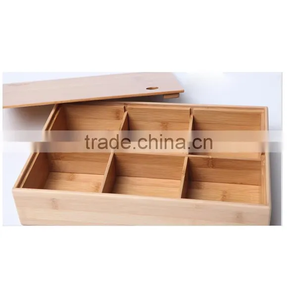 Aonong Bamboo Candy Storage Box With Lid photo-3