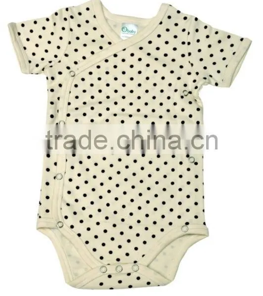 Baby Kimono Body Suit Short Sleeve photo-1