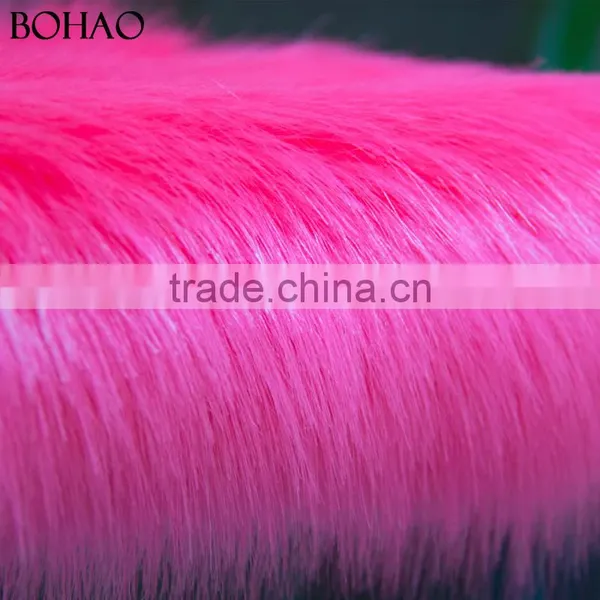 60mm Fur Height Smooth Soft Touching Knitted Textile Fake Fur Fabric photo-4