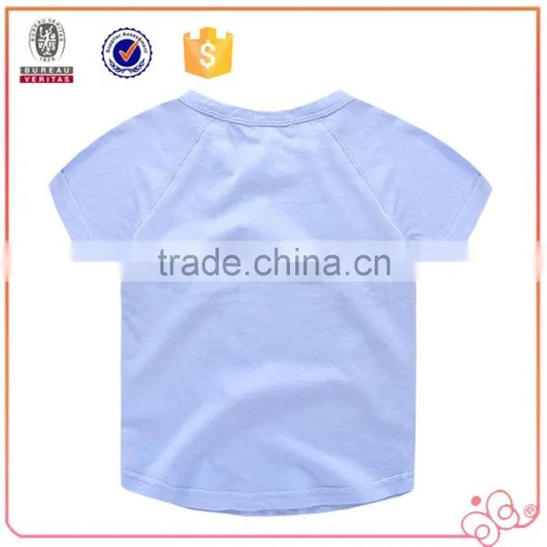 OEM Service Customized Kid T-shirt 100% Cotton Cute Kid Clothes photo-3