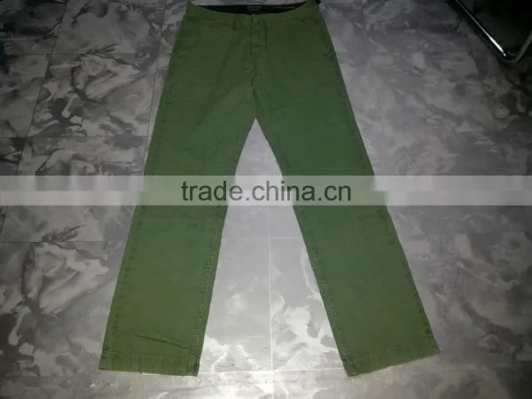 Garment Dyed Mens Chino Pants
