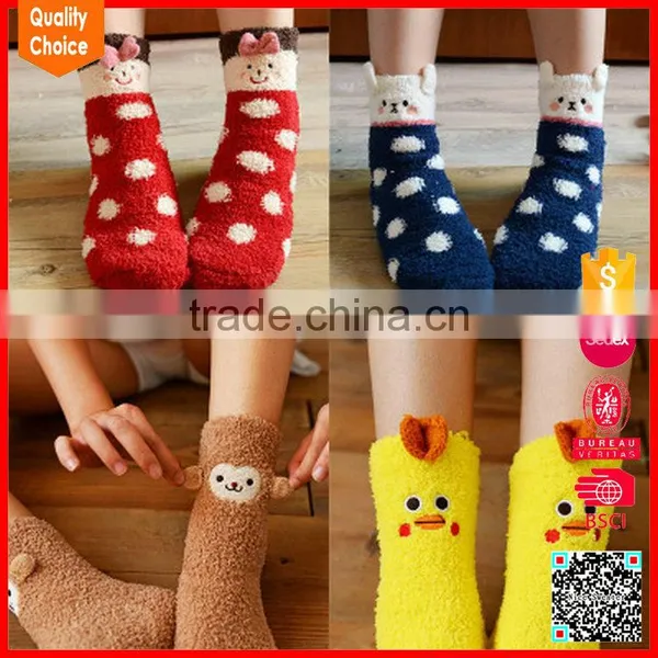 Wholesale China Custom Knitted Winter Funny Christmas Sock photo-6