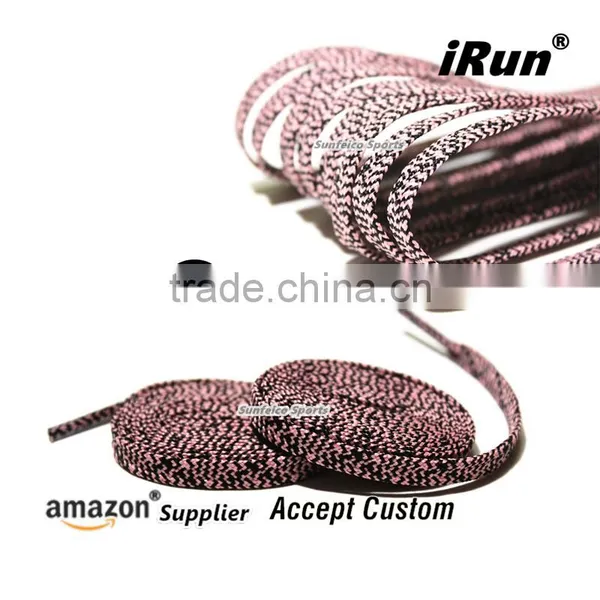 Spider Web Pattern Shoelaces Design Sneaker Shoelaces in Multi-colors - Accept Custom - All Sizes photo-3