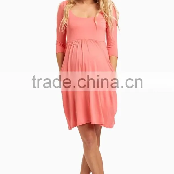 New Arrival Fashion Long Sleeve Maternity Wear Women Clothing 2016 photo-2