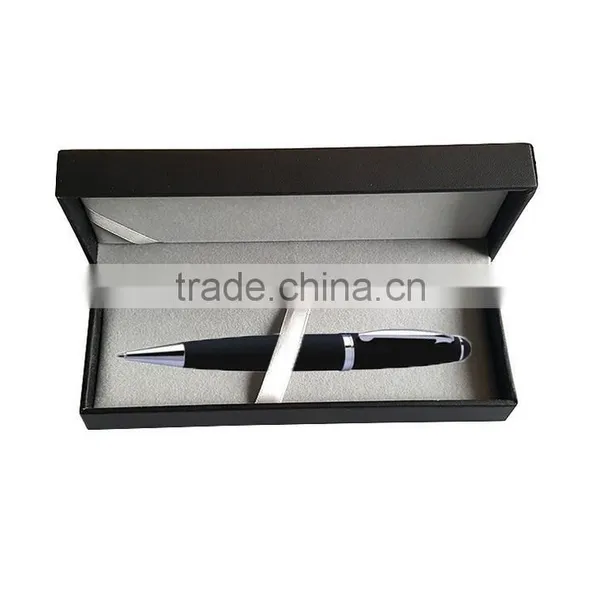 High Quality Laser Point and 4GB 8GB 16GB USB Logo Ballpoint Business Metal Pen Box Gift Set photo-2