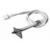 Flanged Stainless Steel NTC Thermistor Emperature Sensor Probe 230KOhm 4537K For Roaster