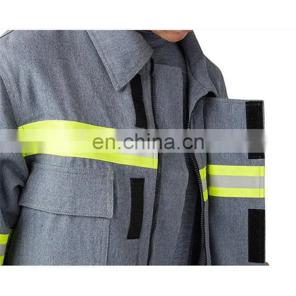 Hot Sale Top Quality Best Price Flame Retardant Safety Overalls Workwear for Mining photo-3