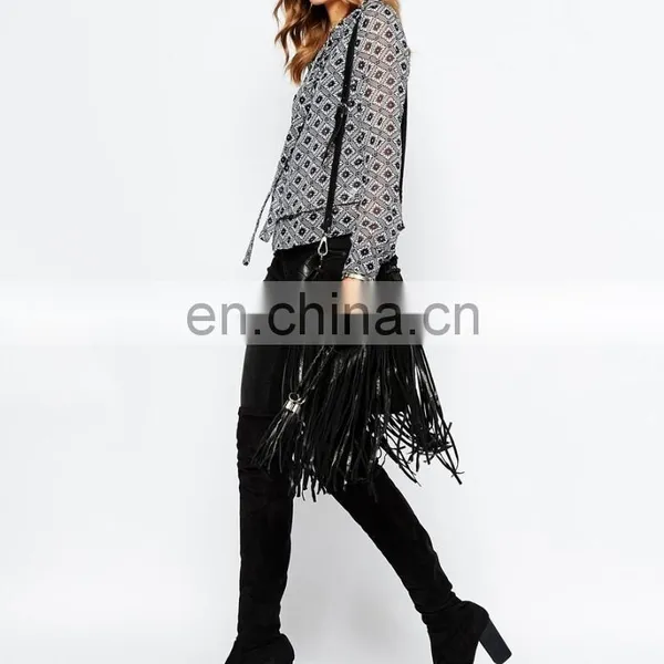 Guangzhou Garment Factory Thin Fabric Long Sleeve Woman Blouse Ladies Designs